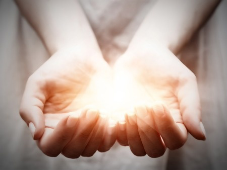 Light in hands